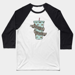 Iced Coffee and Pop-Punk Baseball T-Shirt